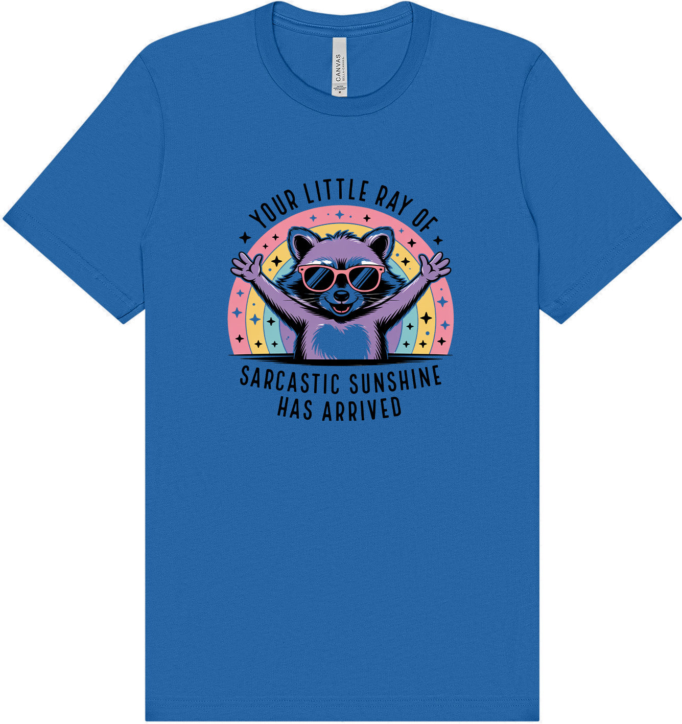 Sarcastic Sunshine Adult Bella Canvas Shirt