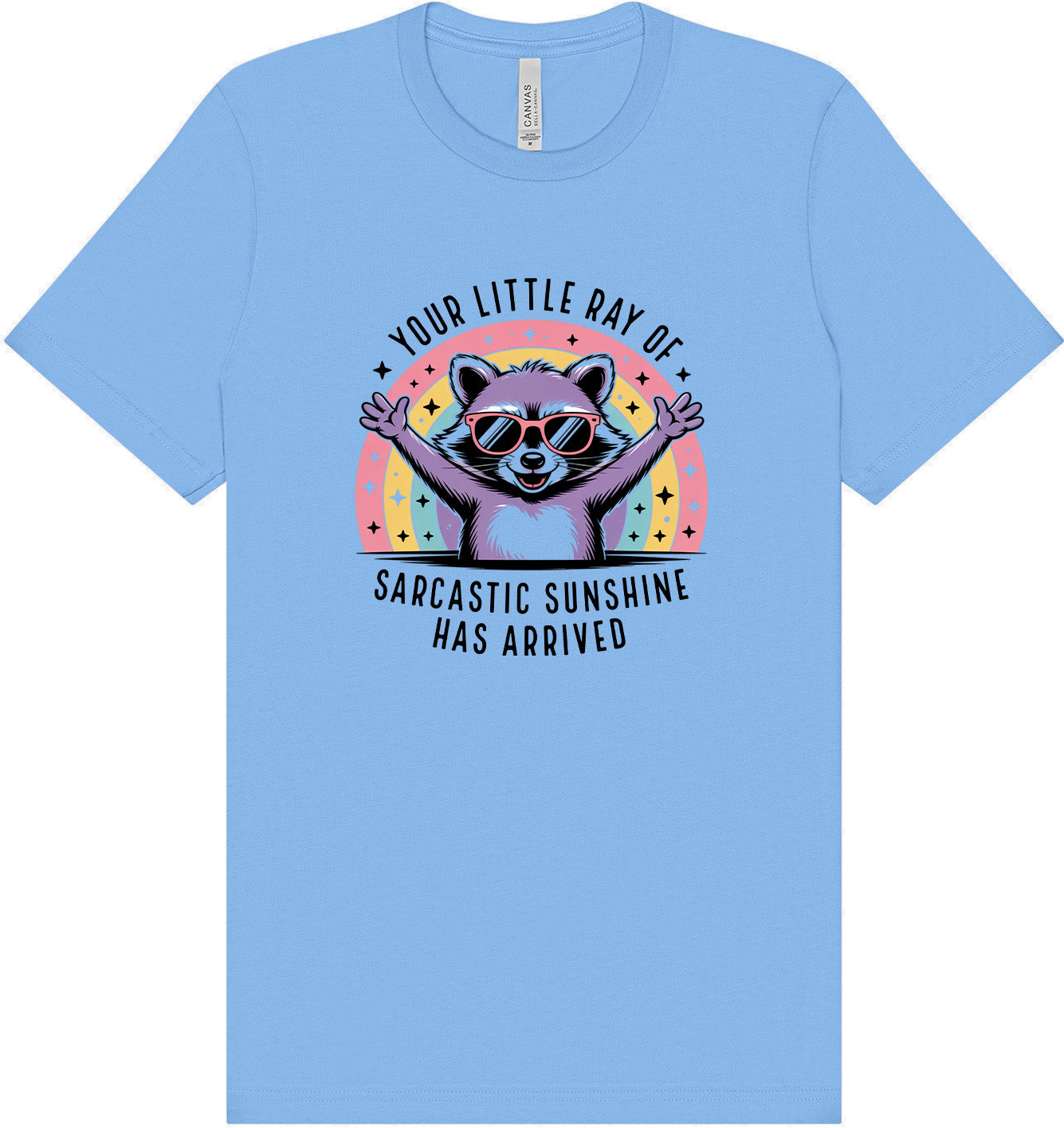 Sarcastic Sunshine Adult Bella Canvas Shirt