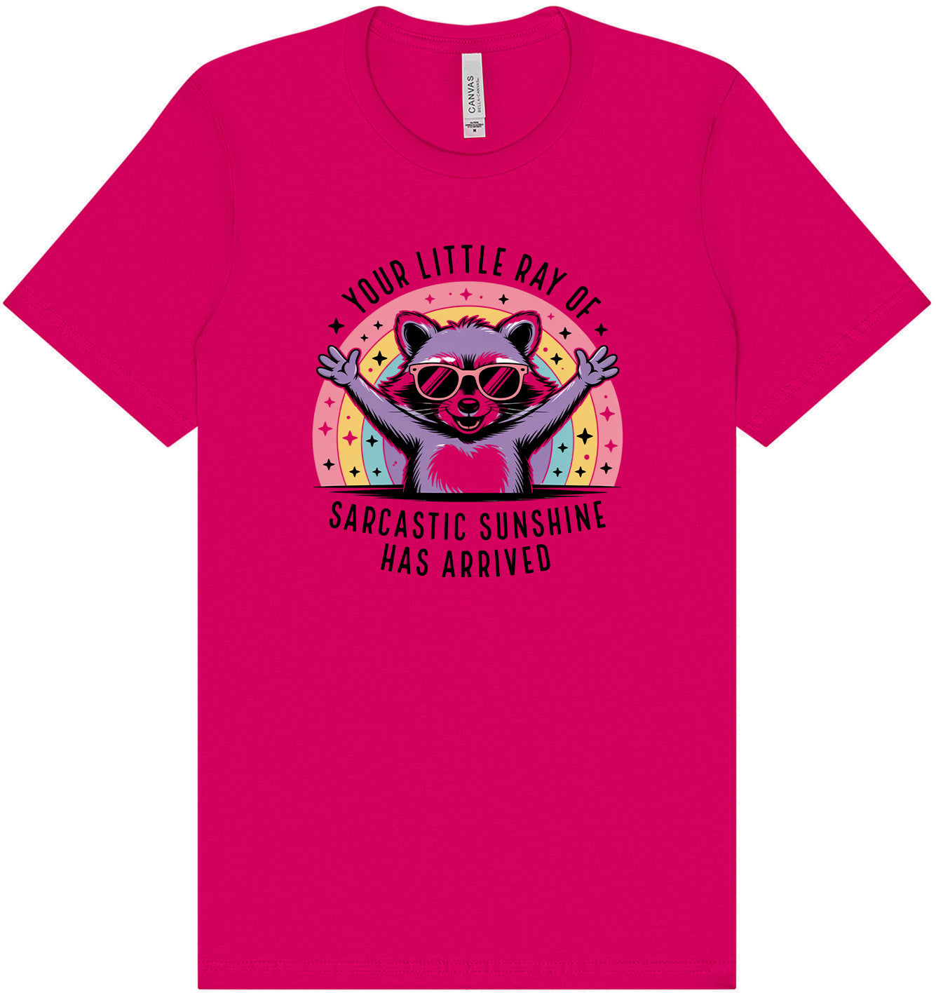 Sarcastic Sunshine Adult Bella Canvas Shirt