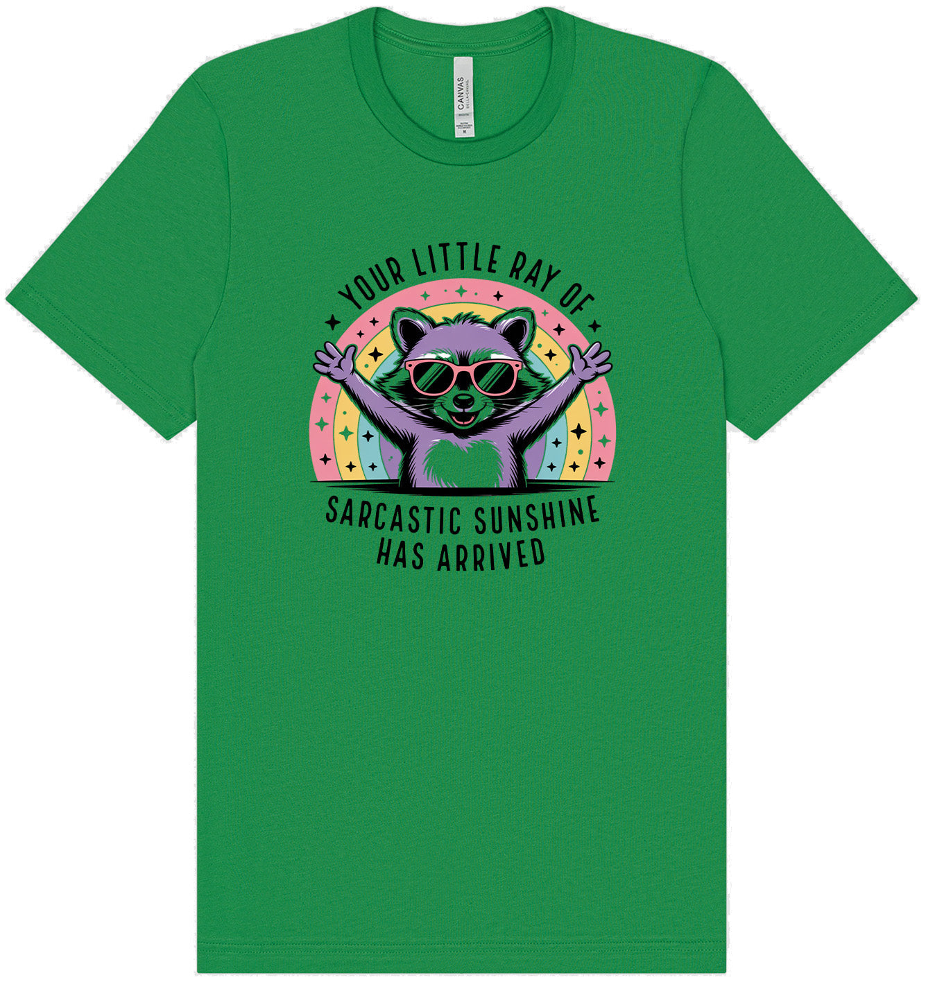 Sarcastic Sunshine Adult Bella Canvas Shirt