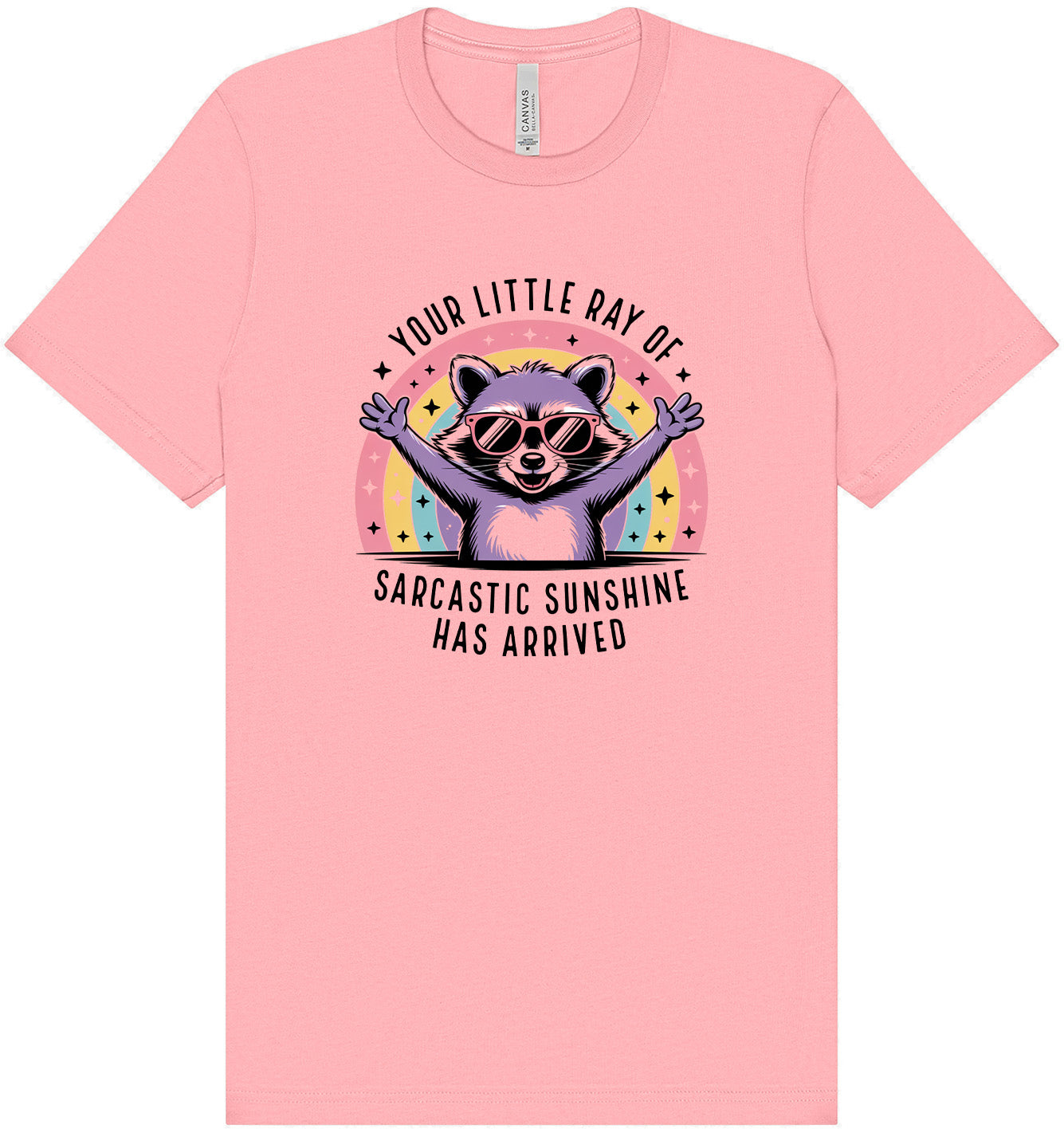 Sarcastic Sunshine Adult Bella Canvas Shirt