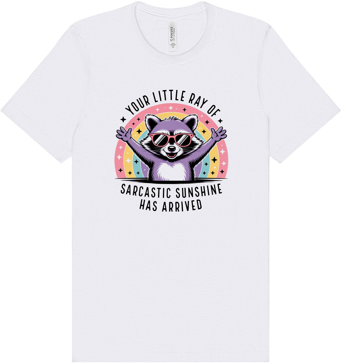 Sarcastic Sunshine Adult Bella Canvas Shirt