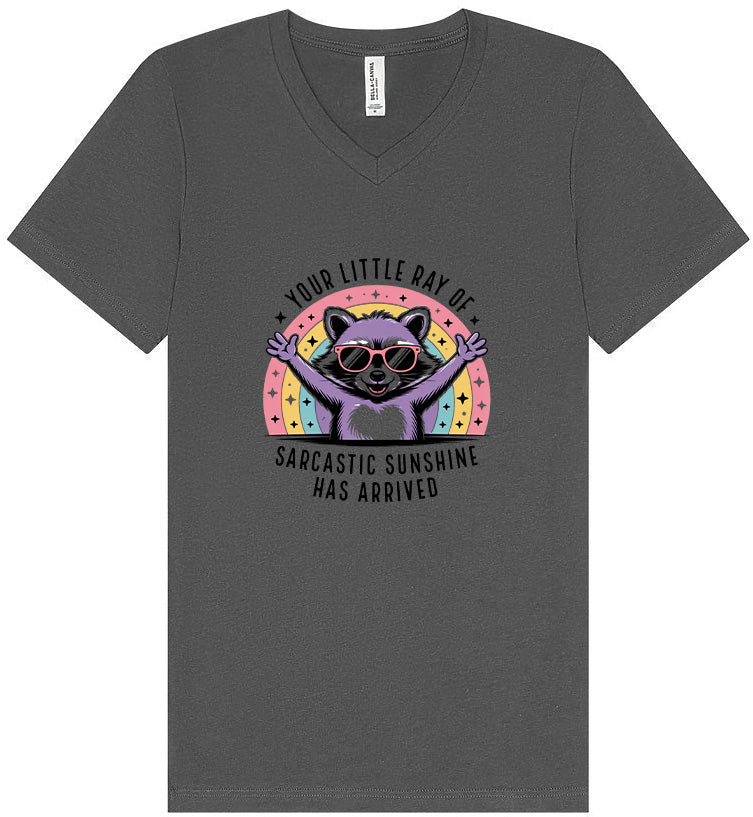 Sarcastic Sunshine Unisex V-Neck Shirt