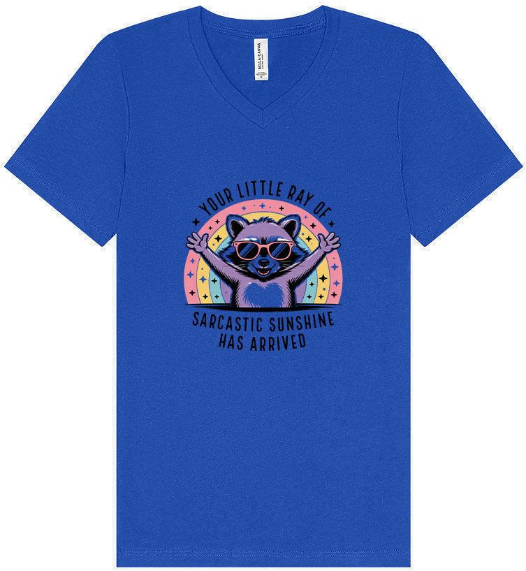 Sarcastic Sunshine Unisex V-Neck Shirt