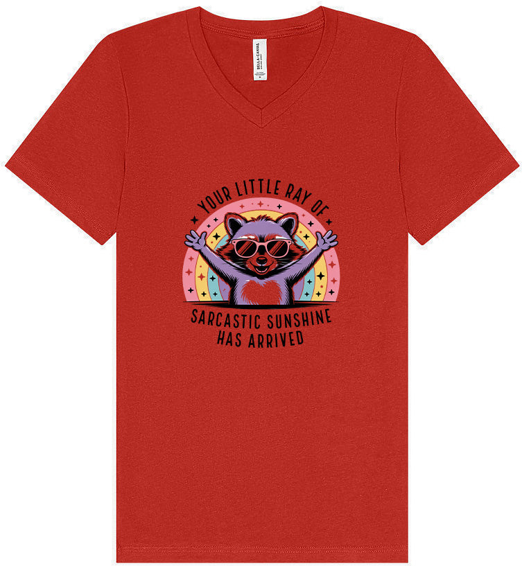 Sarcastic Sunshine Unisex V-Neck Shirt