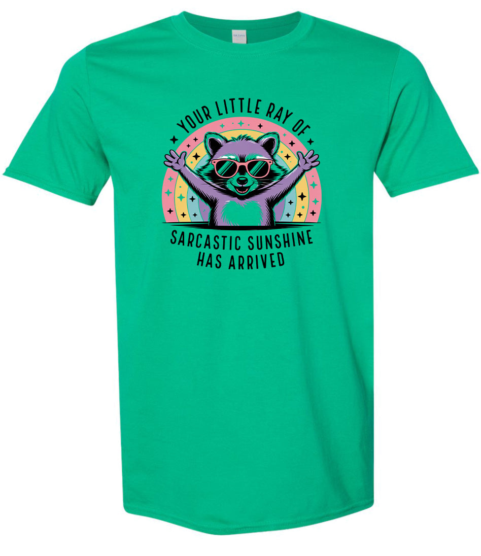 Sarcastic Sunshine Adult Gildan Soft Shirt