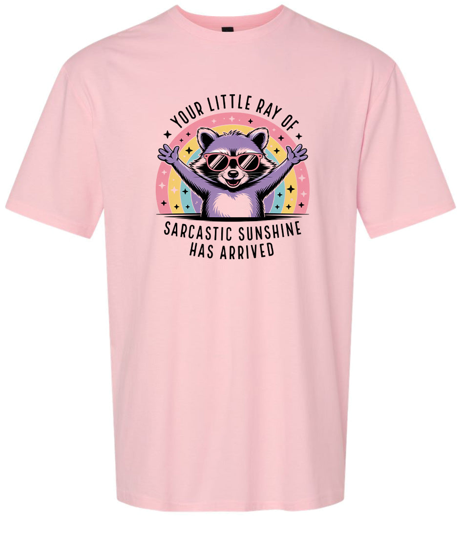 Sarcastic Sunshine Adult Gildan Soft Shirt