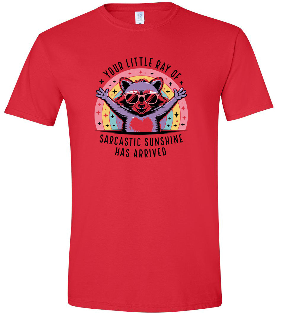 Sarcastic Sunshine Adult Gildan Soft Shirt