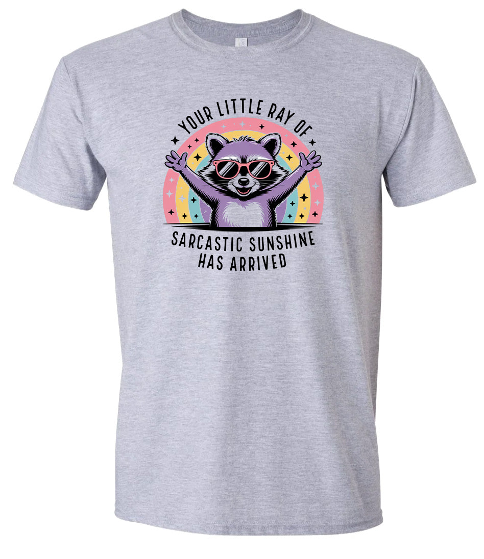 Sarcastic Sunshine Adult Gildan Soft Shirt