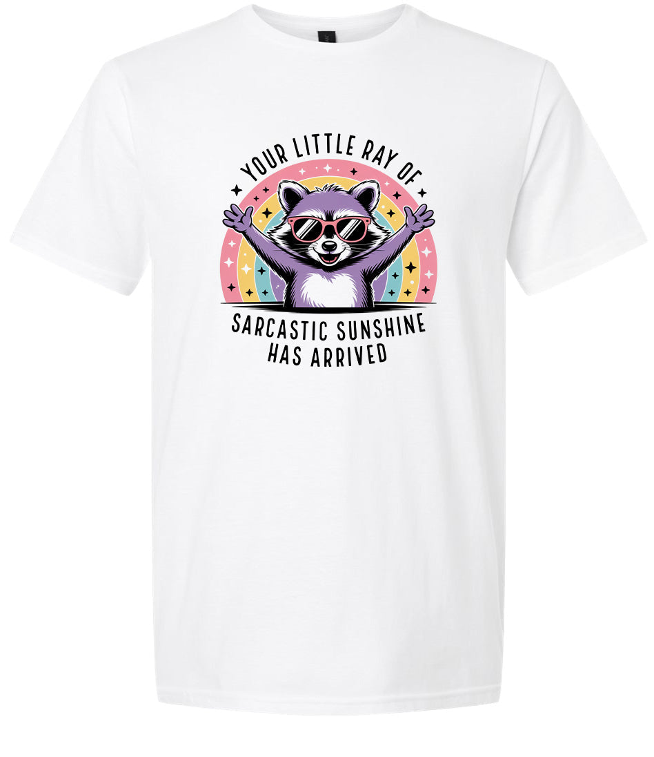 Sarcastic Sunshine Adult Gildan Soft Shirt