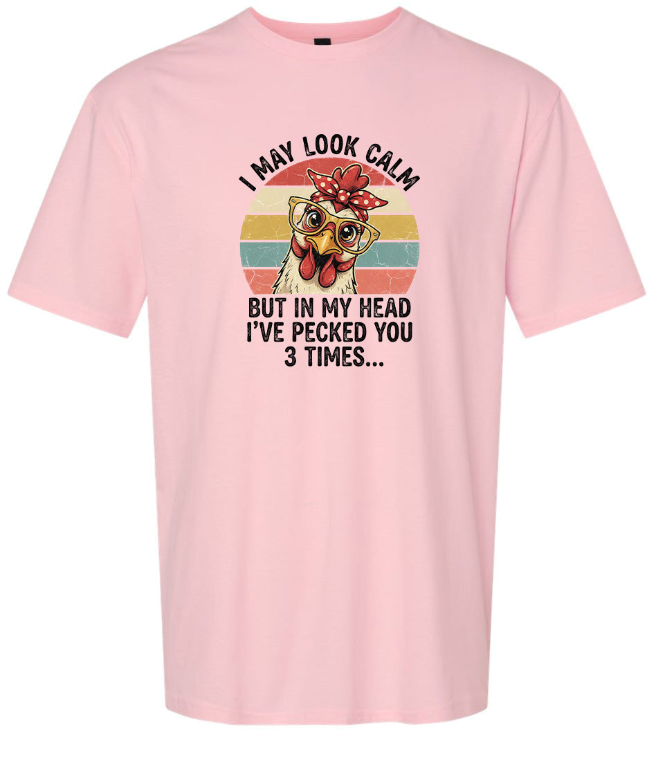 Pecked You in My Head Adult Gildan Soft Shirt