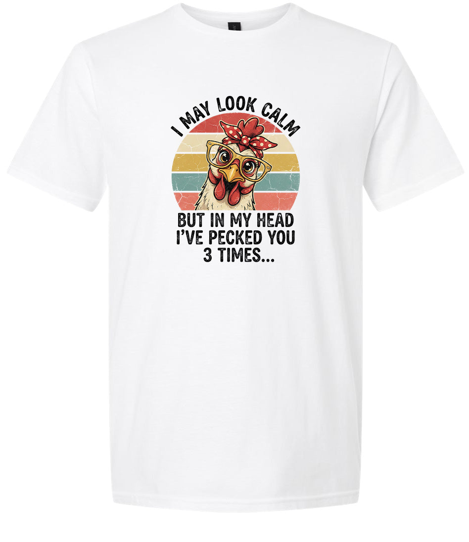Pecked You in My Head Adult Gildan Soft Shirt