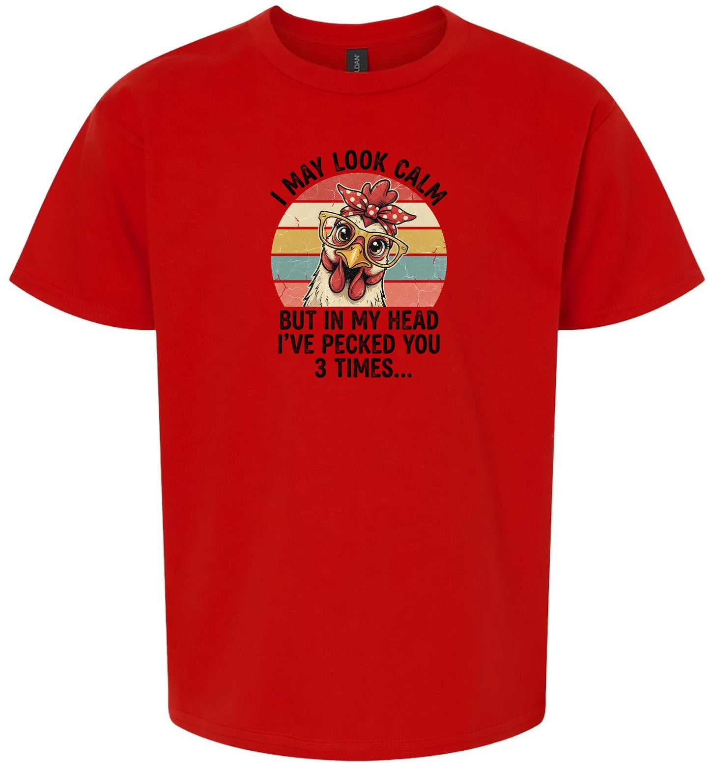 Pecked You in My Head Children's Gildan Soft Shirt