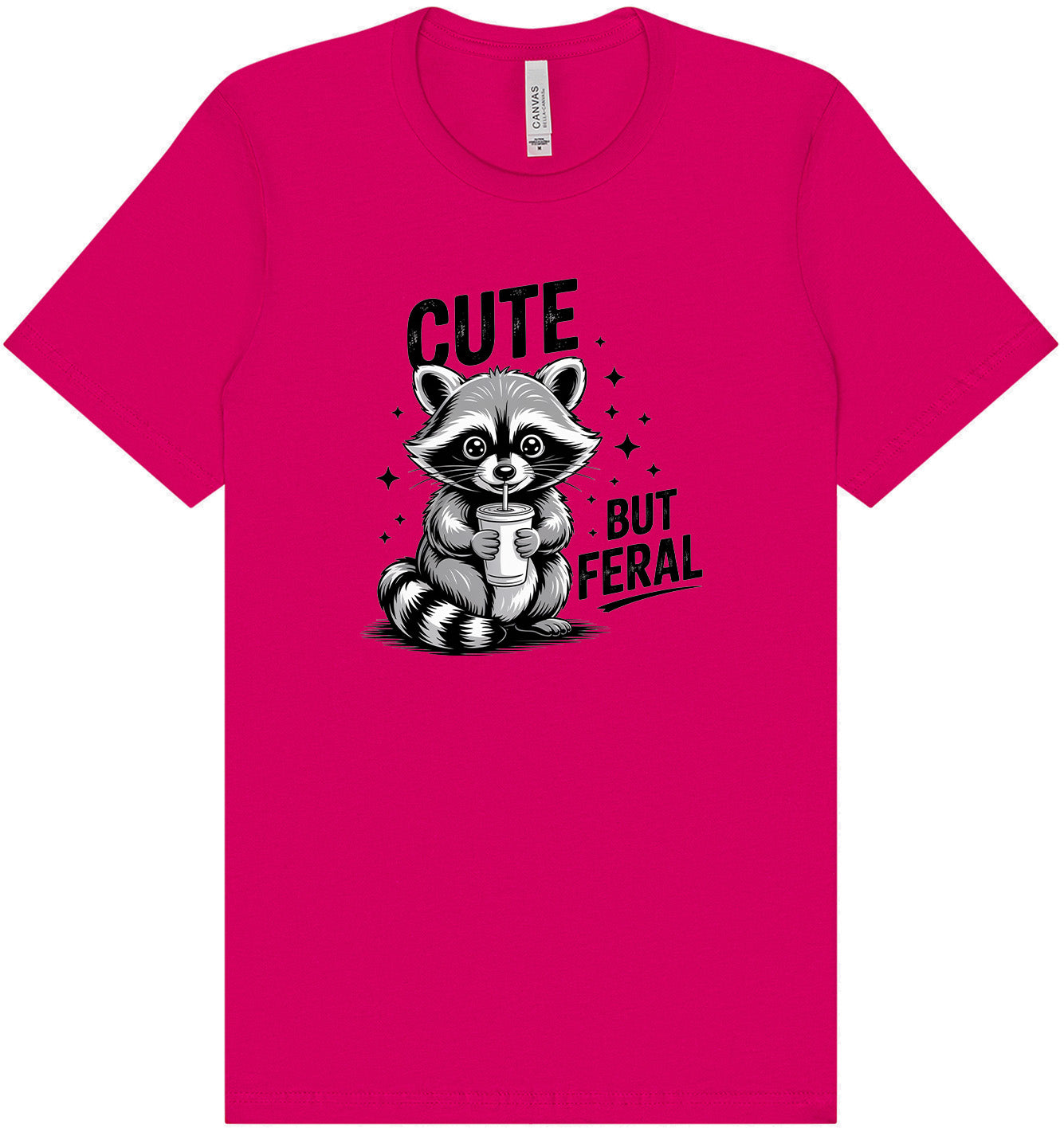 Cute but Feral Adult Bella Canvas Shirt