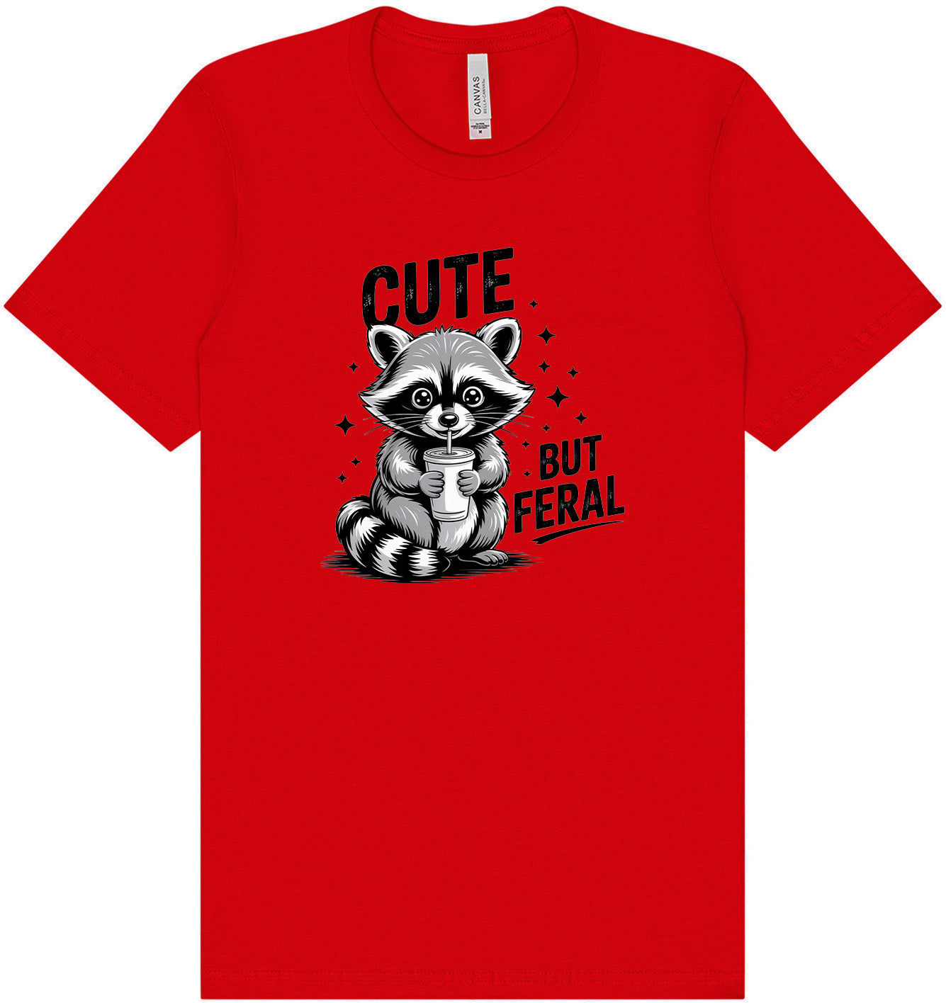 Cute but Feral Adult Bella Canvas Shirt