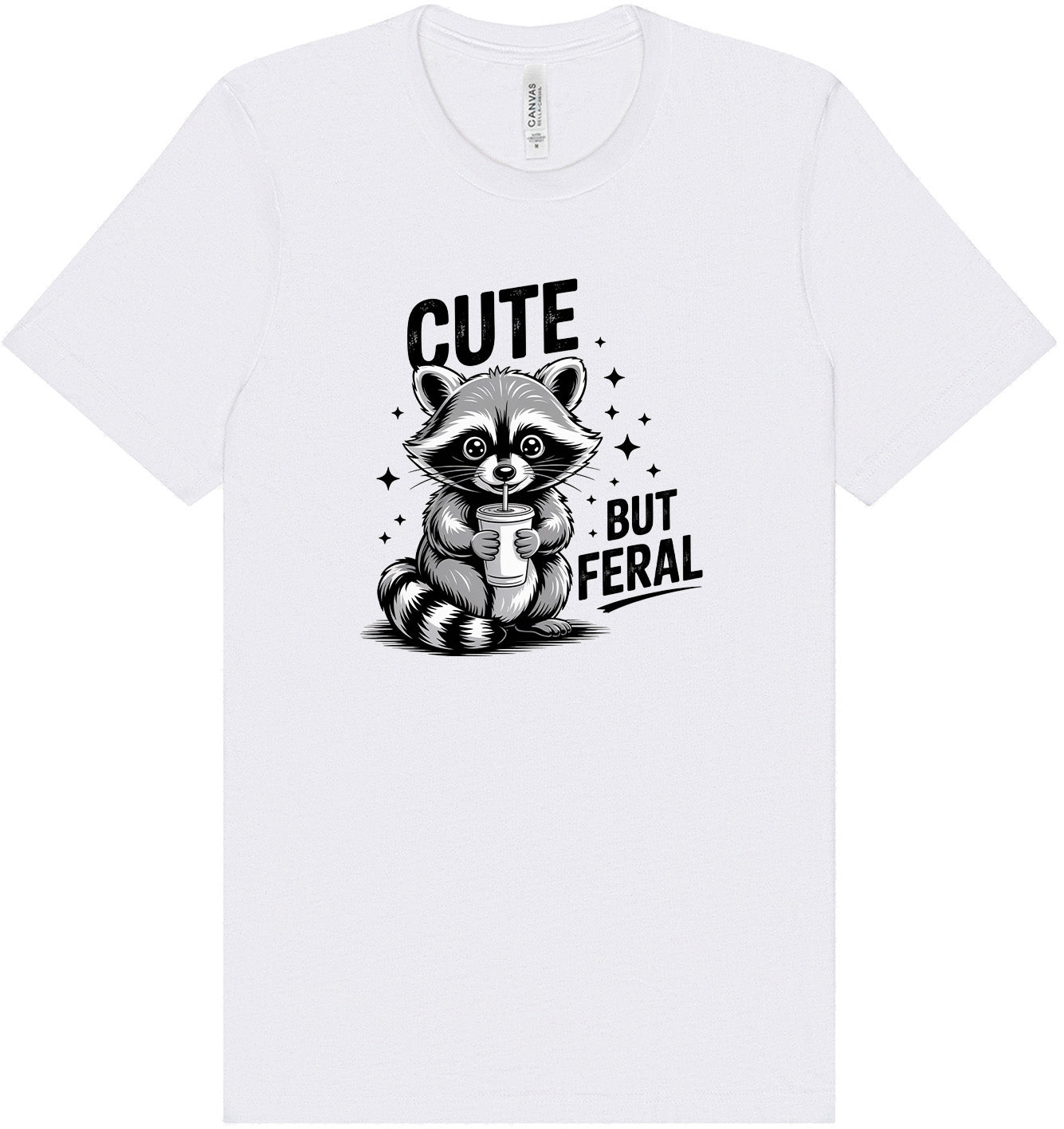 Cute but Feral Adult Bella Canvas Shirt