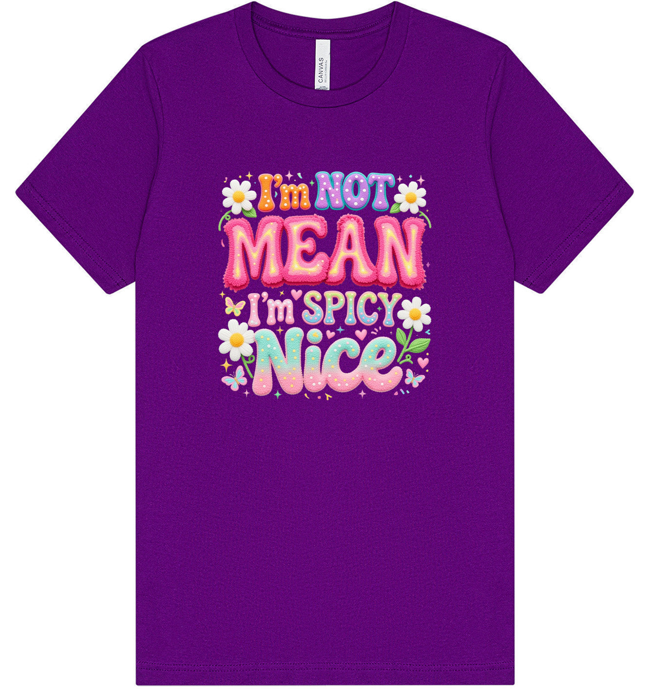 Spicy Nice Adult Bella Canvas Shirt