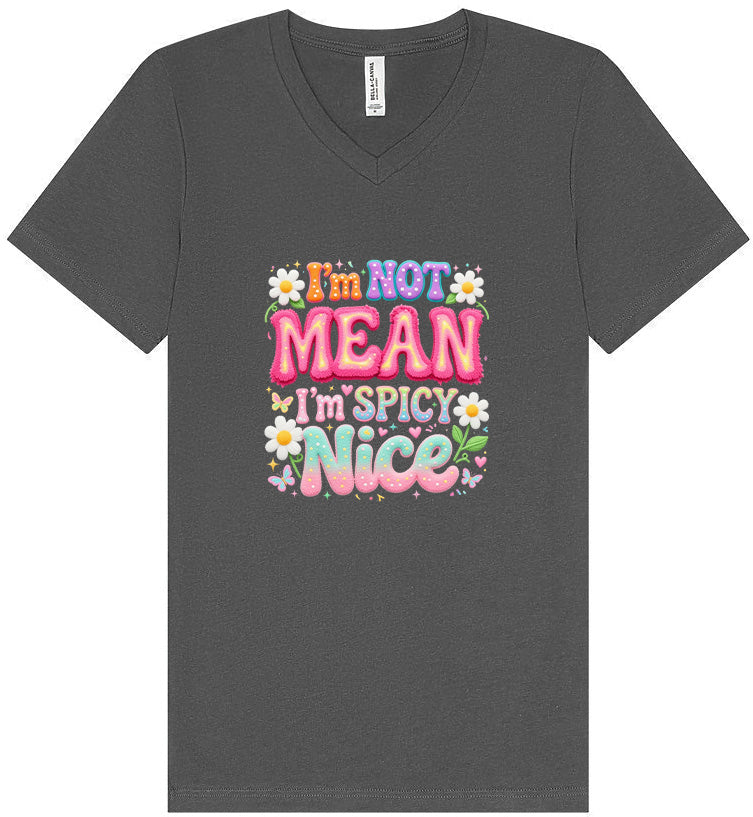 Spicy Nice Unisex V-Neck Shirt