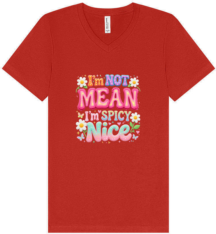 Spicy Nice Unisex V-Neck Shirt