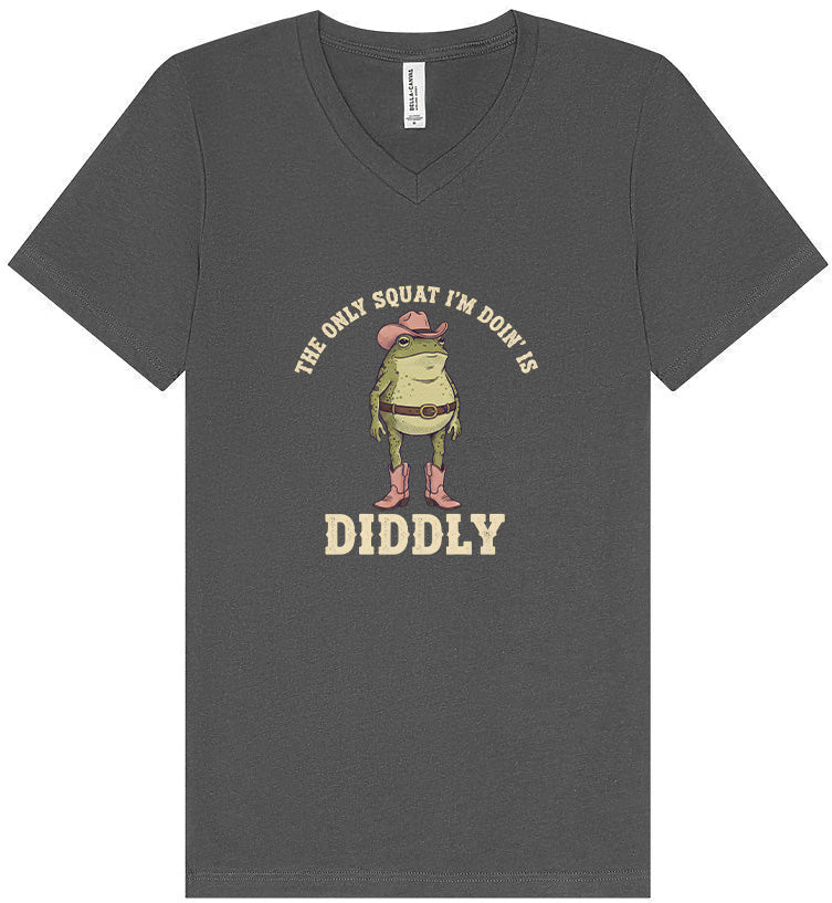 Diddly Squat Unisex V-Neck Shirt
