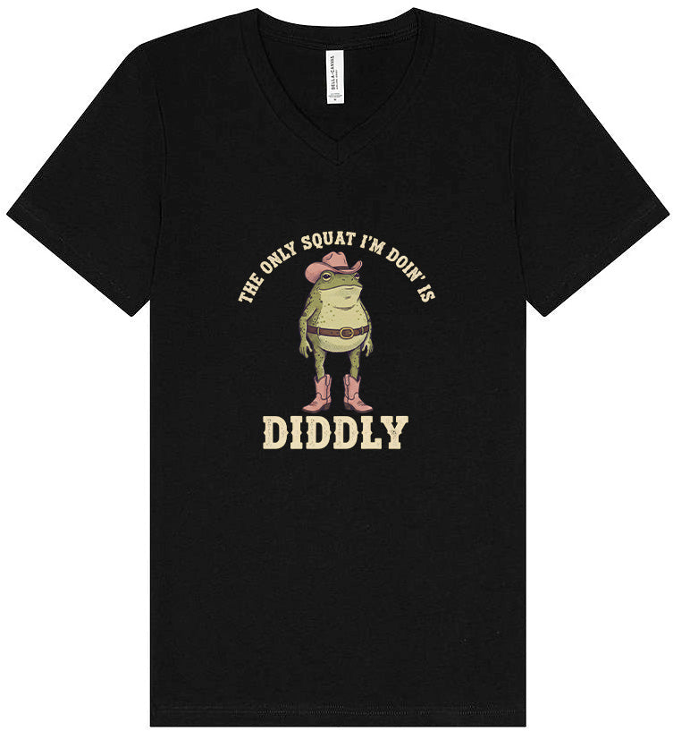 Diddly Squat Unisex V-Neck Shirt