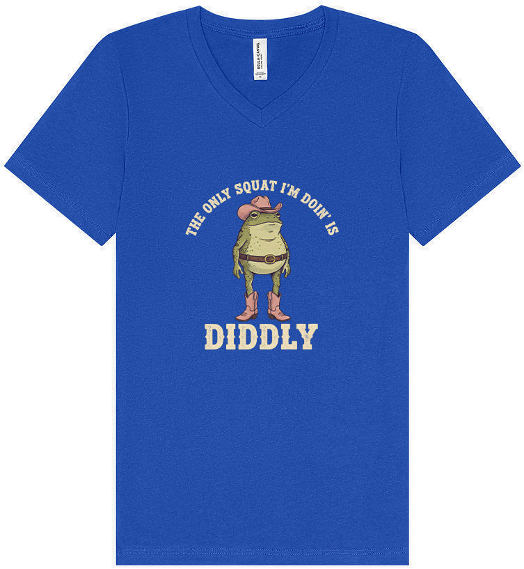 Diddly Squat Unisex V-Neck Shirt