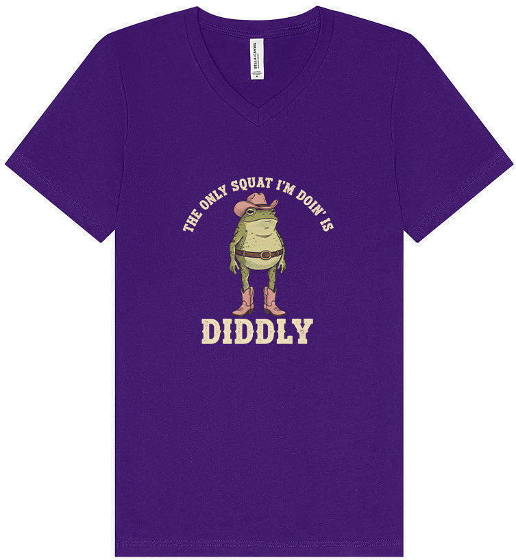 Diddly Squat Unisex V-Neck Shirt
