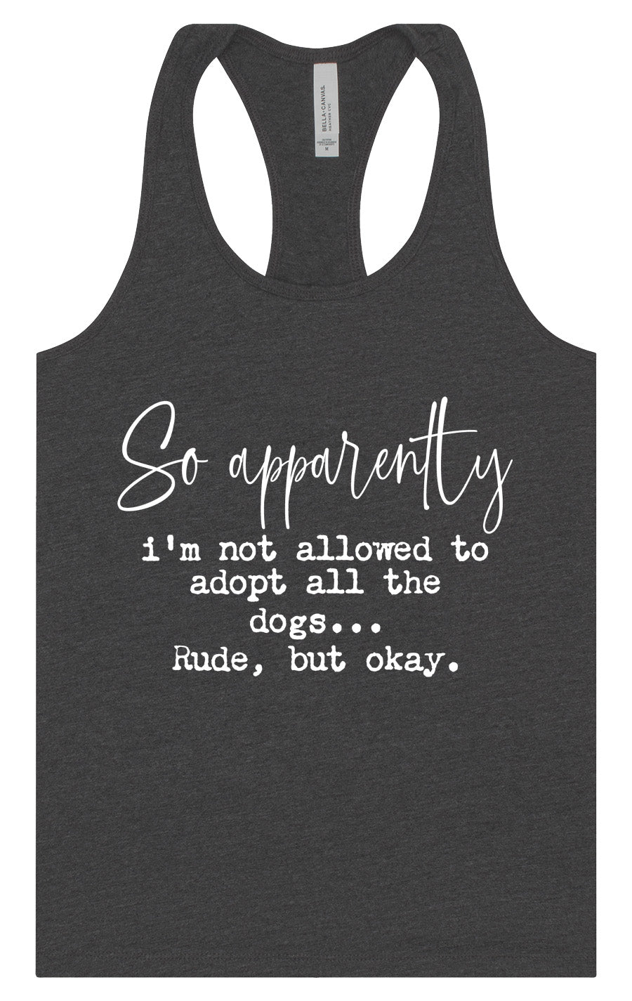Apparently I'm Not Allowed... Women's Racerback Tank