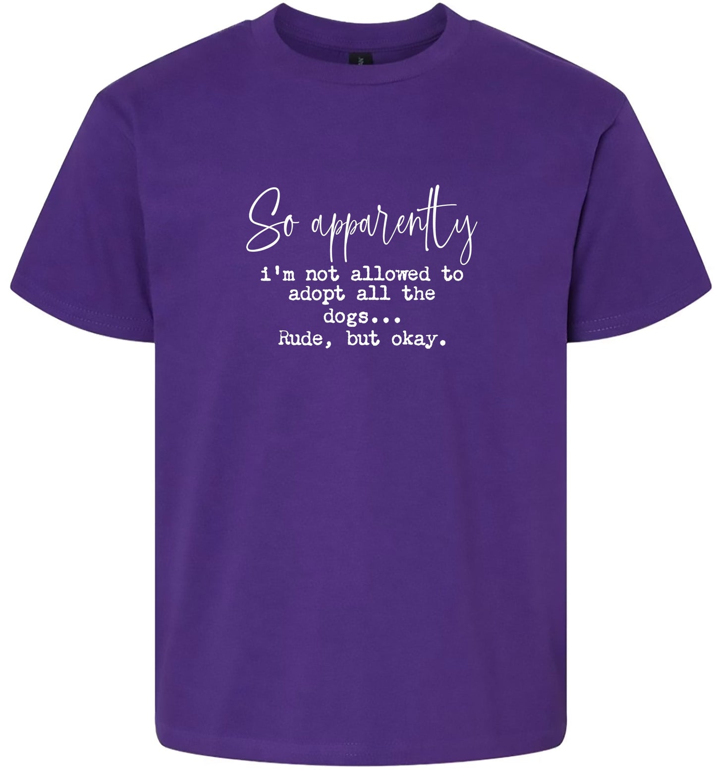Apparently I'm Not Allowed... Children's Gildan Soft Shirt