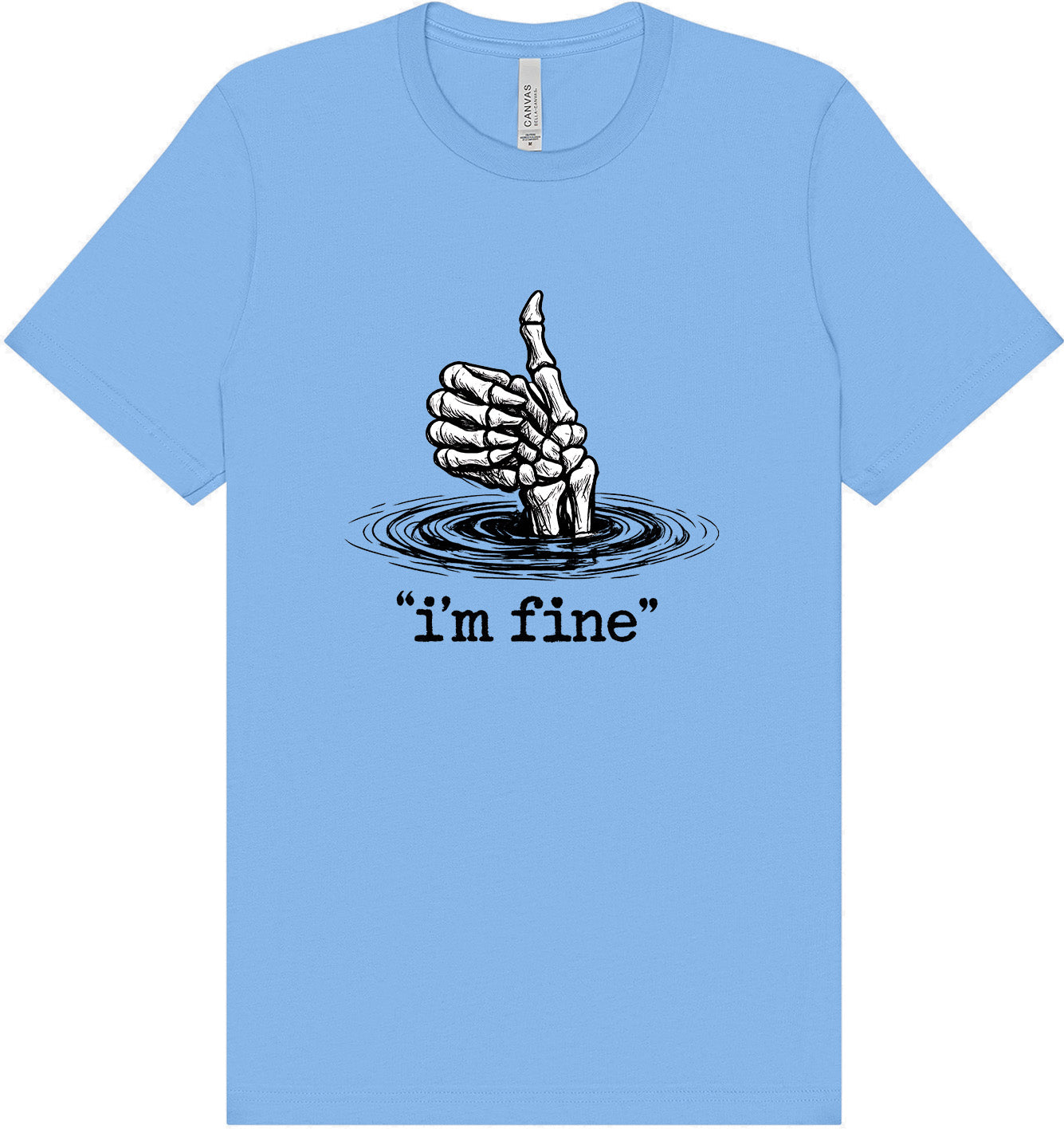 I'm Fine Adult Bella Canvas Shirt