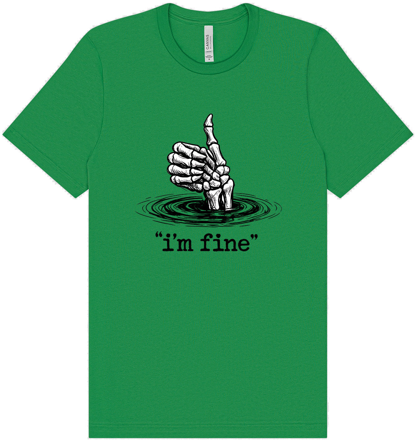 I'm Fine Adult Bella Canvas Shirt