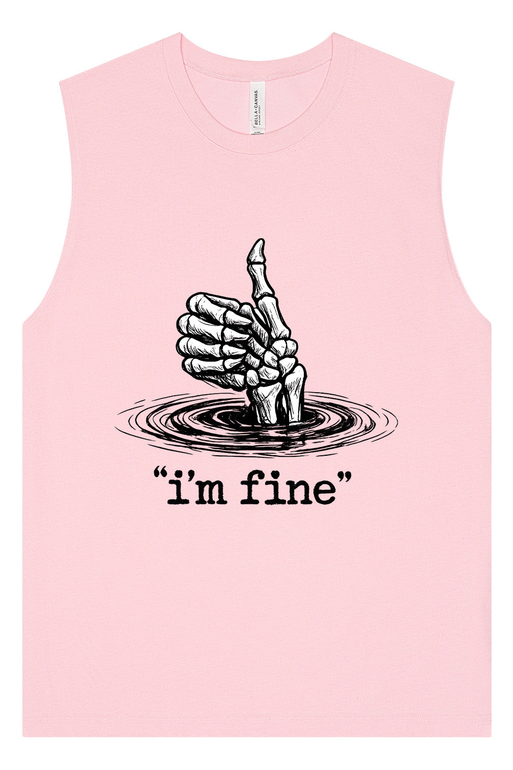 I'm Fine Muscle Tank