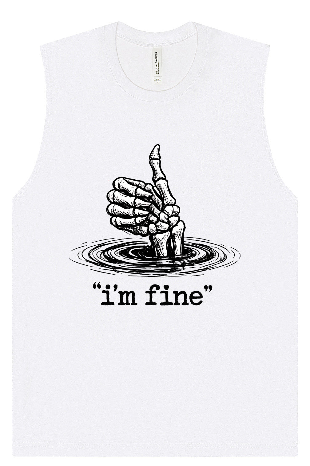 I'm Fine Muscle Tank