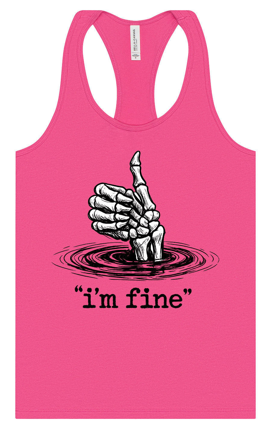 I'm Fine Women's Racerback Tank