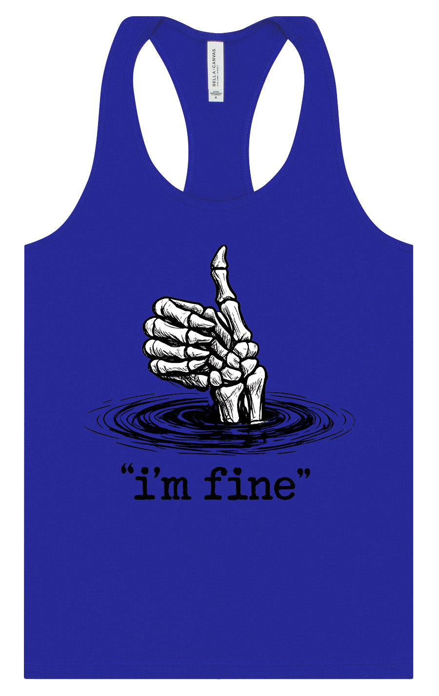 I'm Fine Women's Racerback Tank