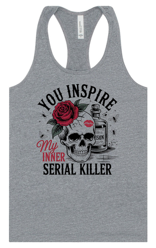 You Inspire My... Women's Racerback Tank