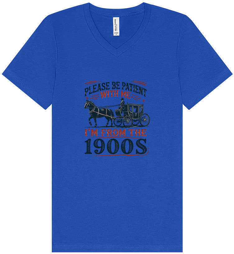 Please Be Patient With Me Unisex V-Neck Shirt
