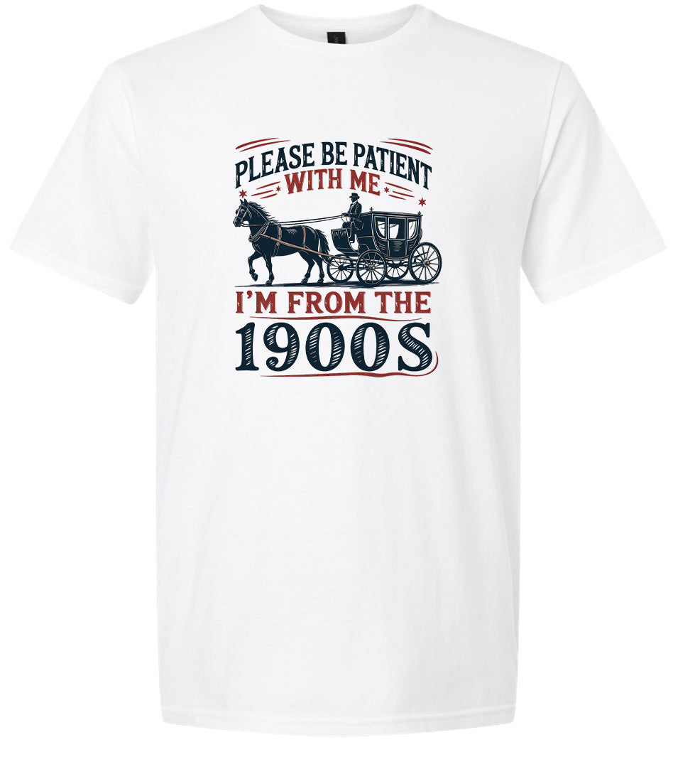 Please Be Patient With Me Adult Gildan Soft Shirt