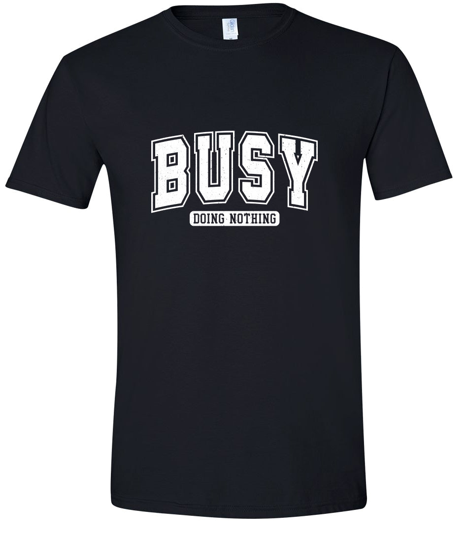 Busy Doing Nothing Children's Gildan Soft Shirt