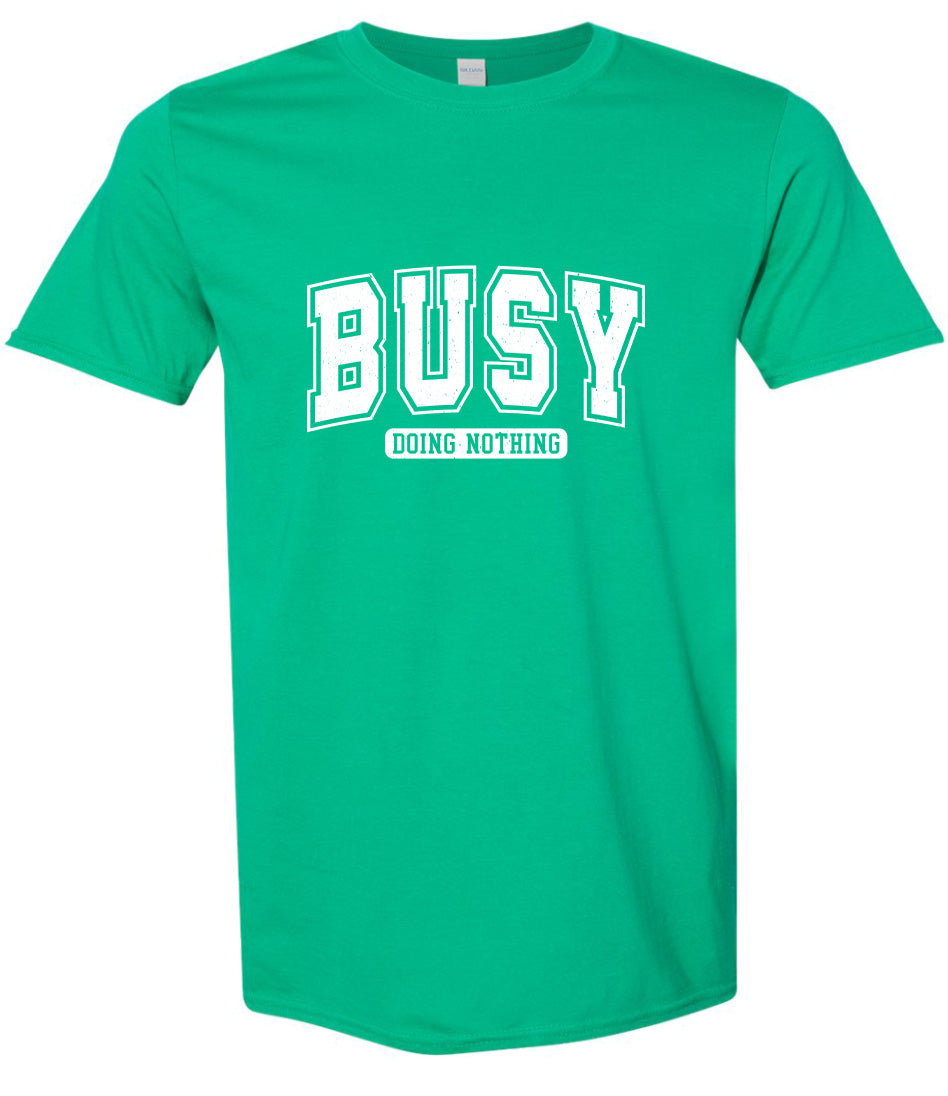 Busy Doing Nothing Children's Gildan Soft Shirt