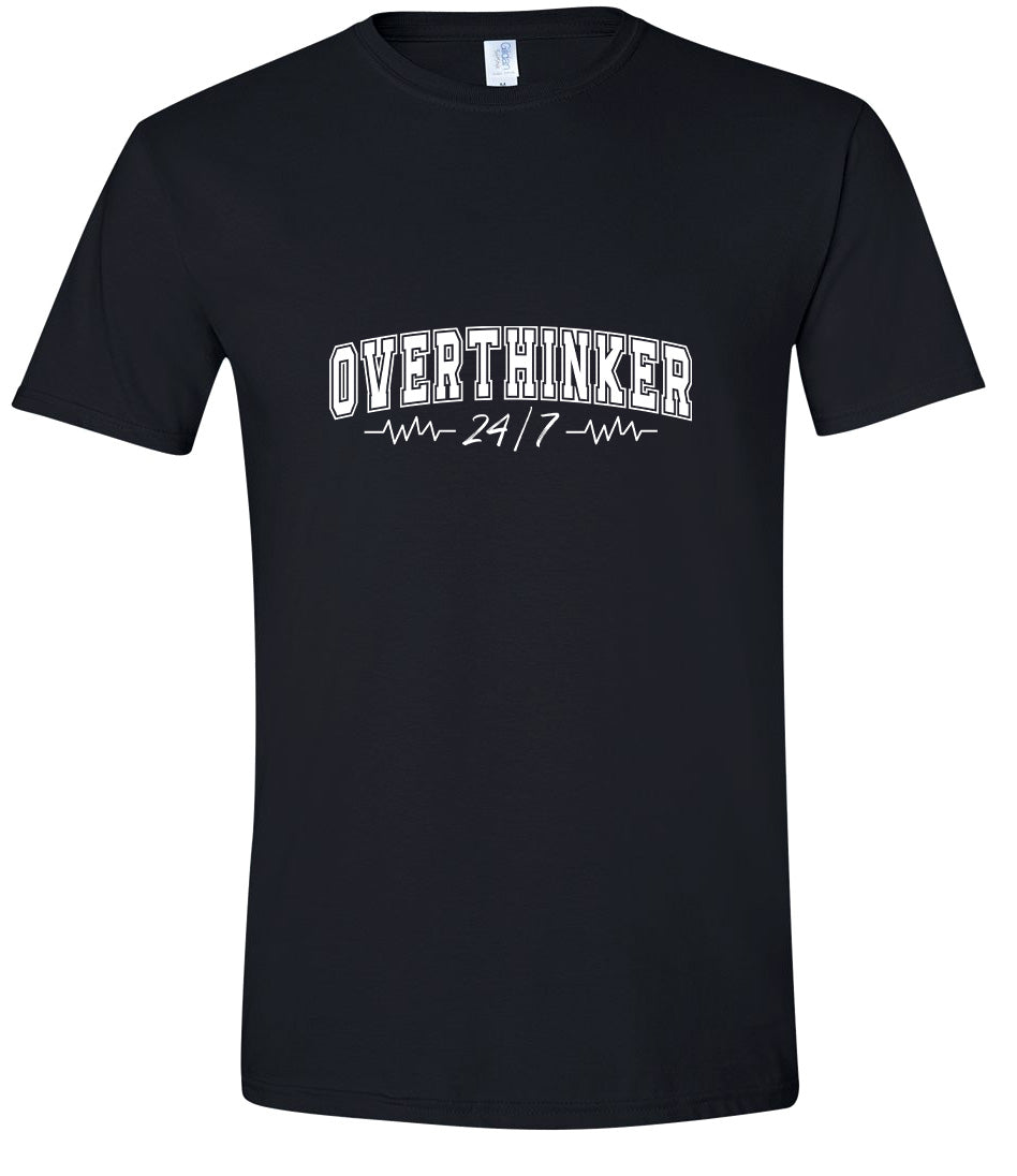 Overthinker Adult Gildan Soft Shirt