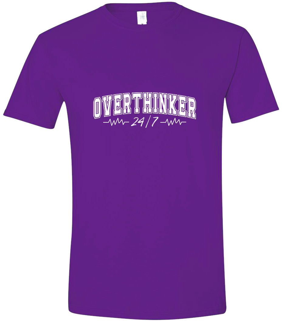 Overthinker Adult Gildan Soft Shirt