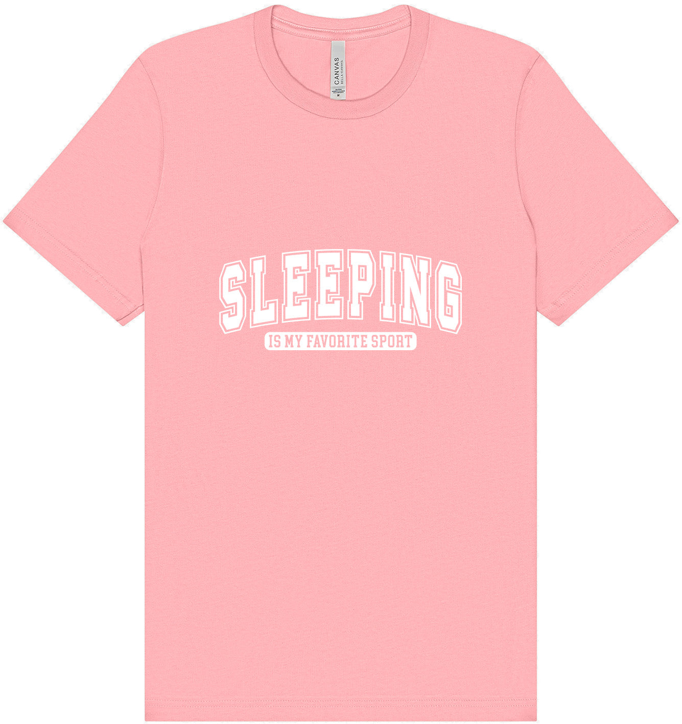 Sleeping is My Favorite Sport Adult Bella Canvas Shirt