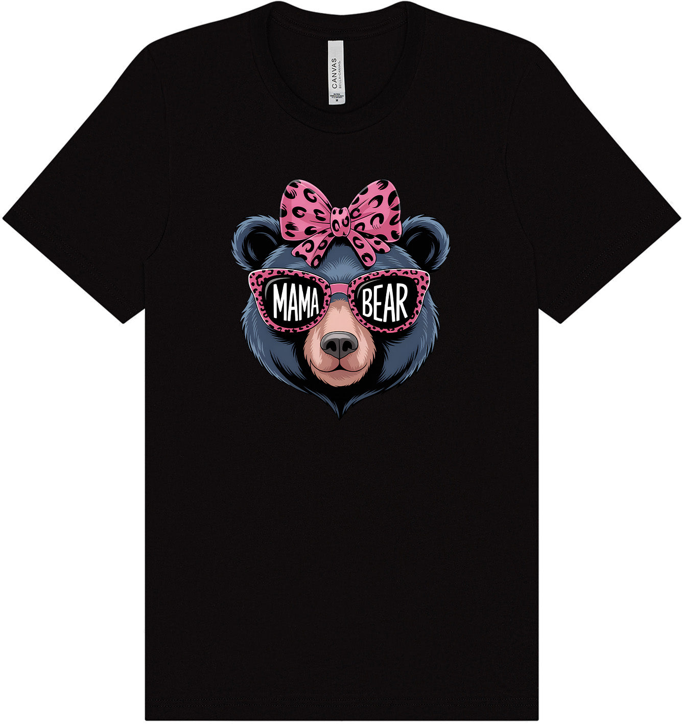 Stylish Mama Bear Adult Bella Canvas Shirt