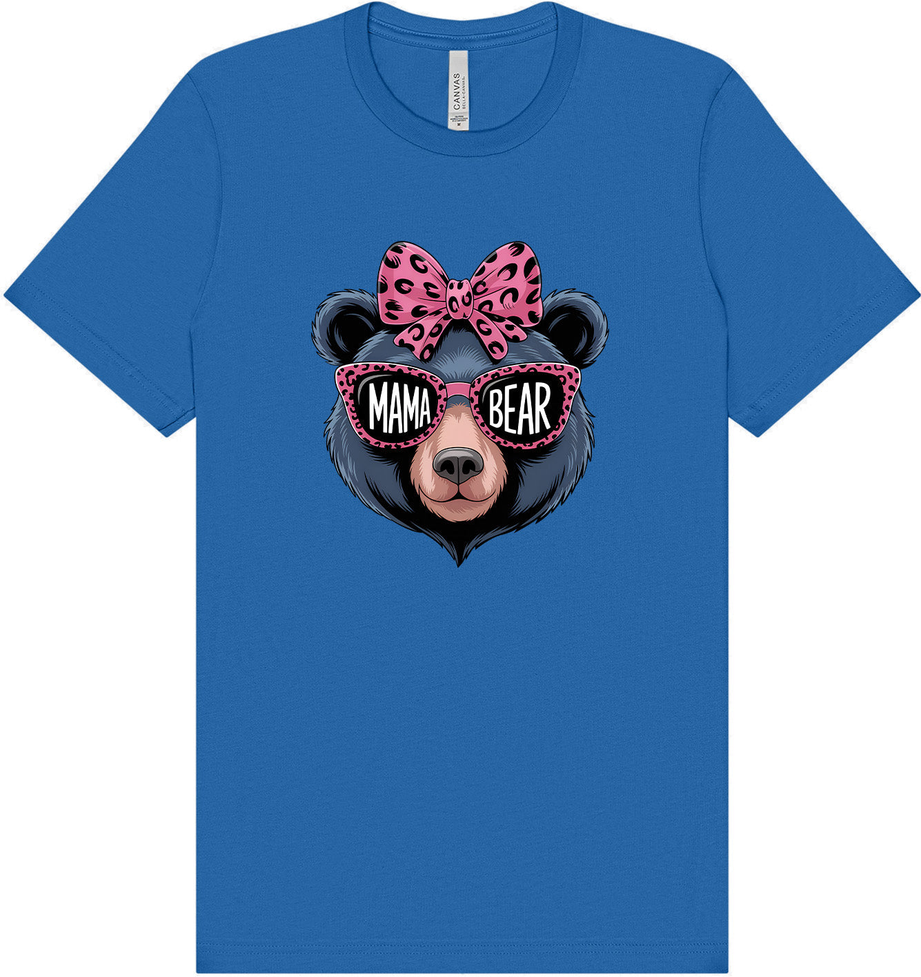 Stylish Mama Bear Adult Bella Canvas Shirt