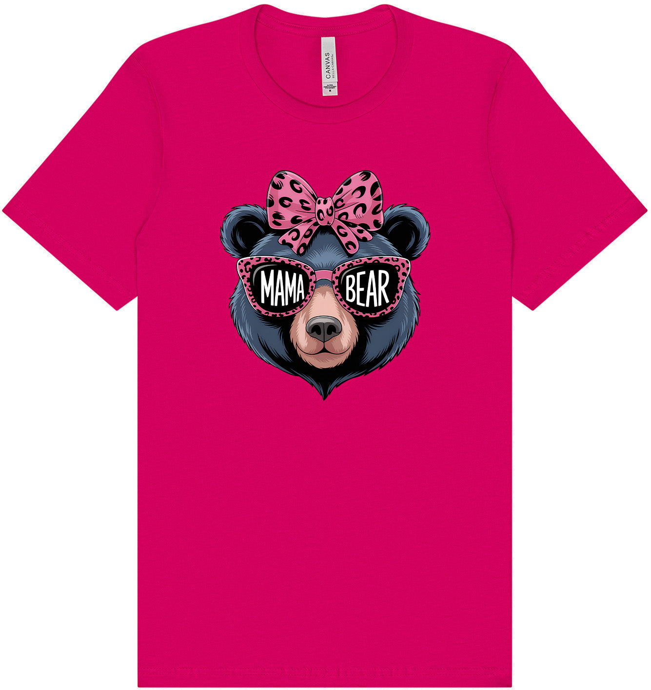 Stylish Mama Bear Adult Bella Canvas Shirt
