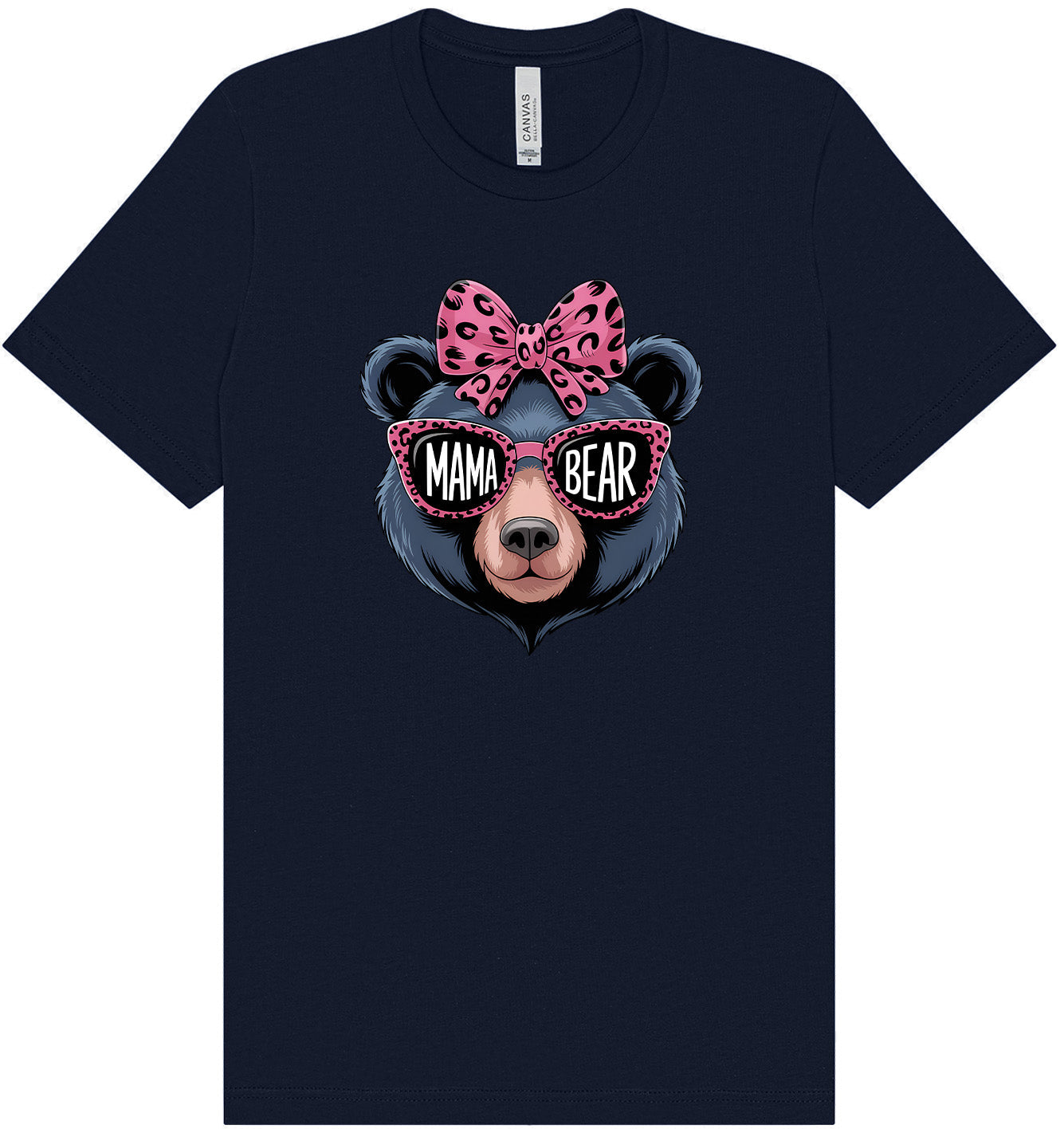 Stylish Mama Bear Adult Bella Canvas Shirt