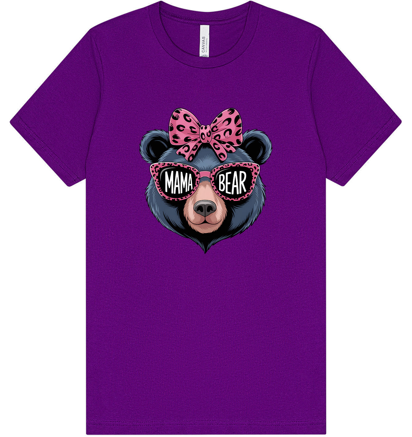 Stylish Mama Bear Adult Bella Canvas Shirt