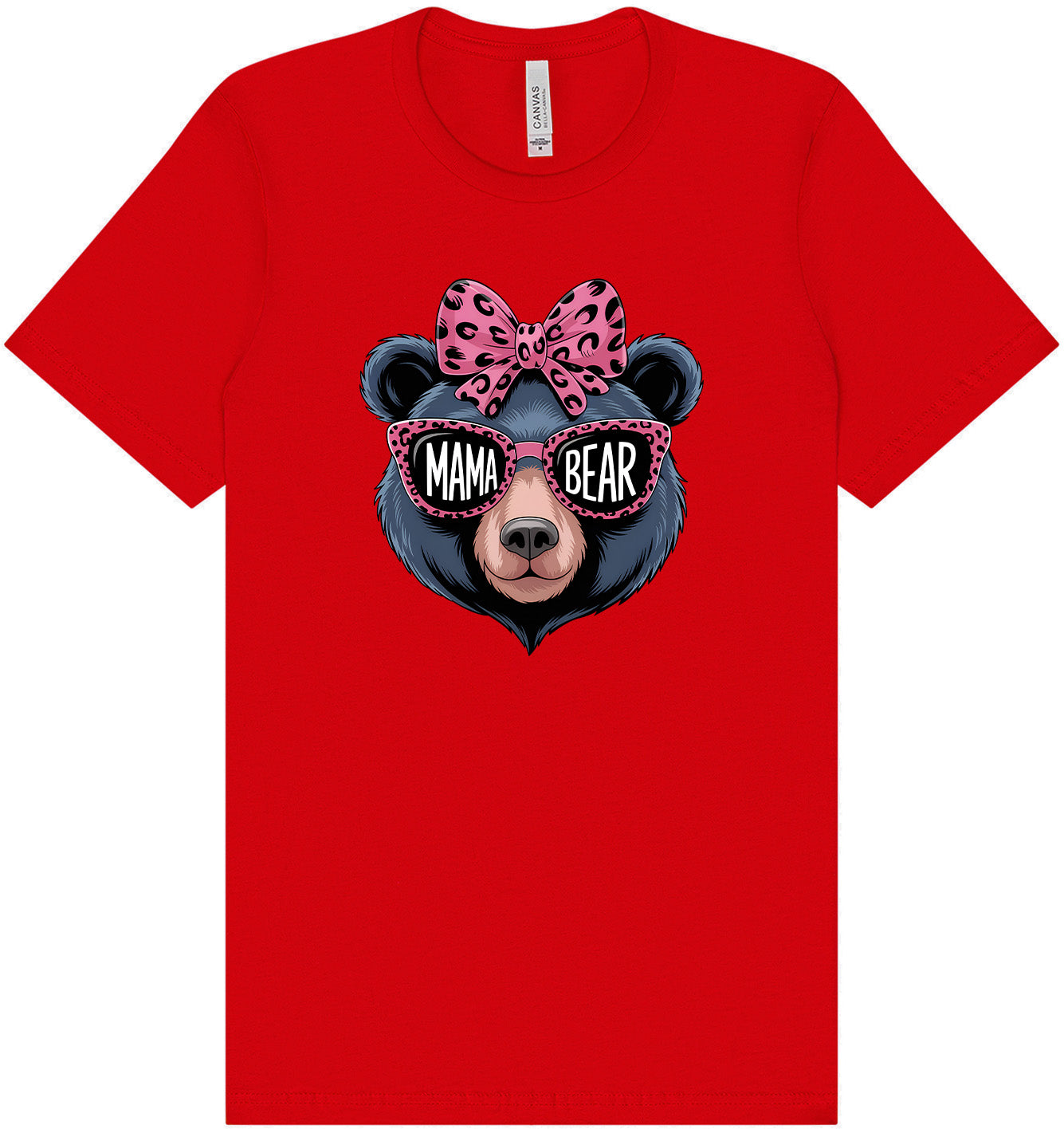 Stylish Mama Bear Adult Bella Canvas Shirt