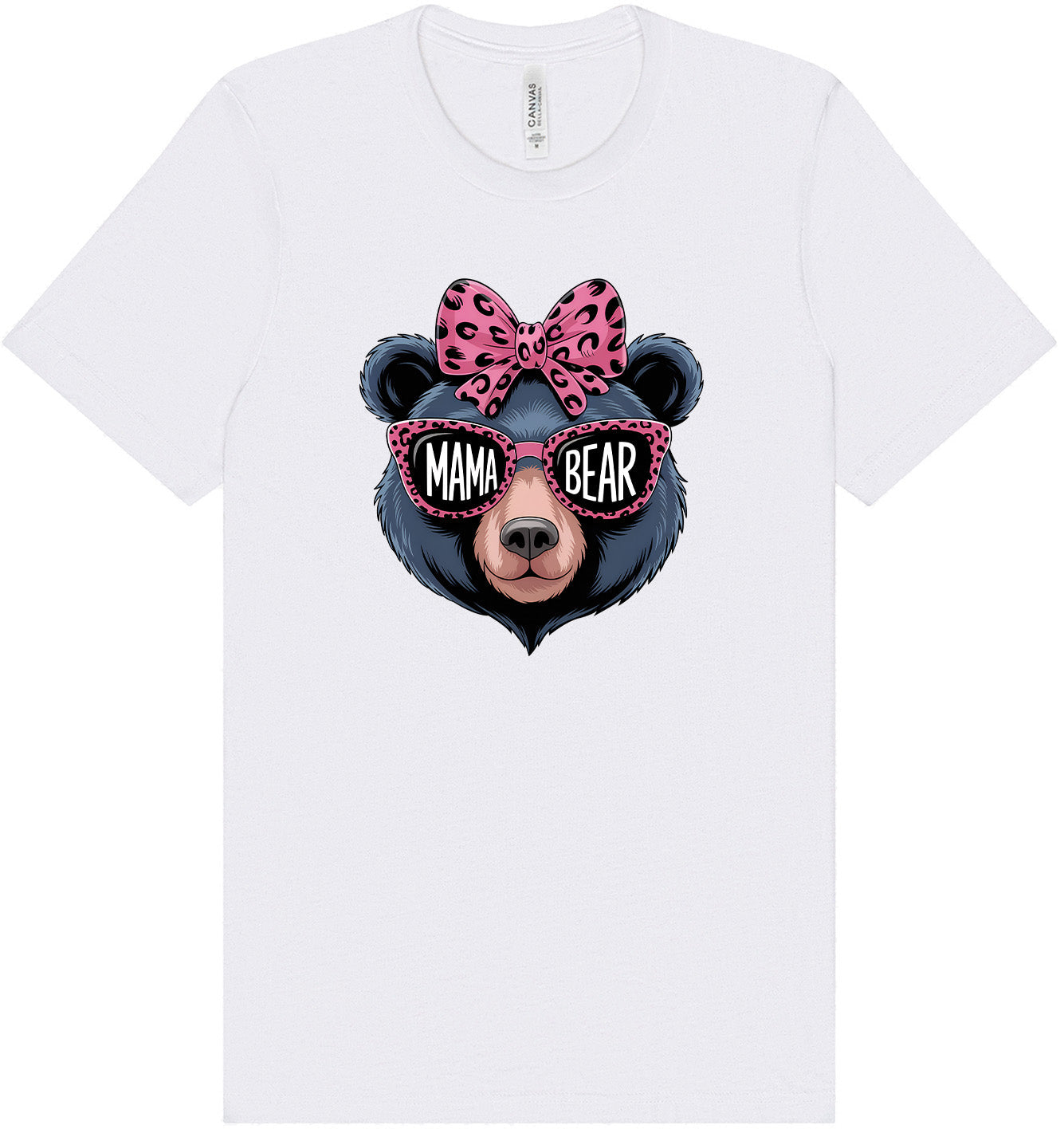 Stylish Mama Bear Adult Bella Canvas Shirt